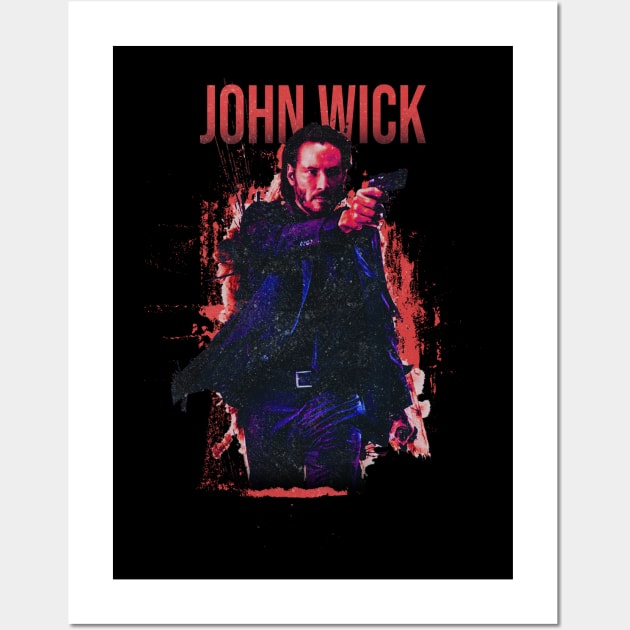 john wick is baba yaga Wall Art by top snail